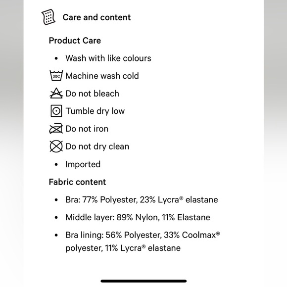 •LULULEMON/Energy Bra/Urban Block Ice Grey Black• - Picture 7 of 11